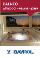 BALNEO whirpool - sauna - pára